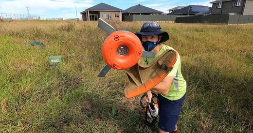 Behind the Mask: Tim The Lawnmower Man - RZ Mask