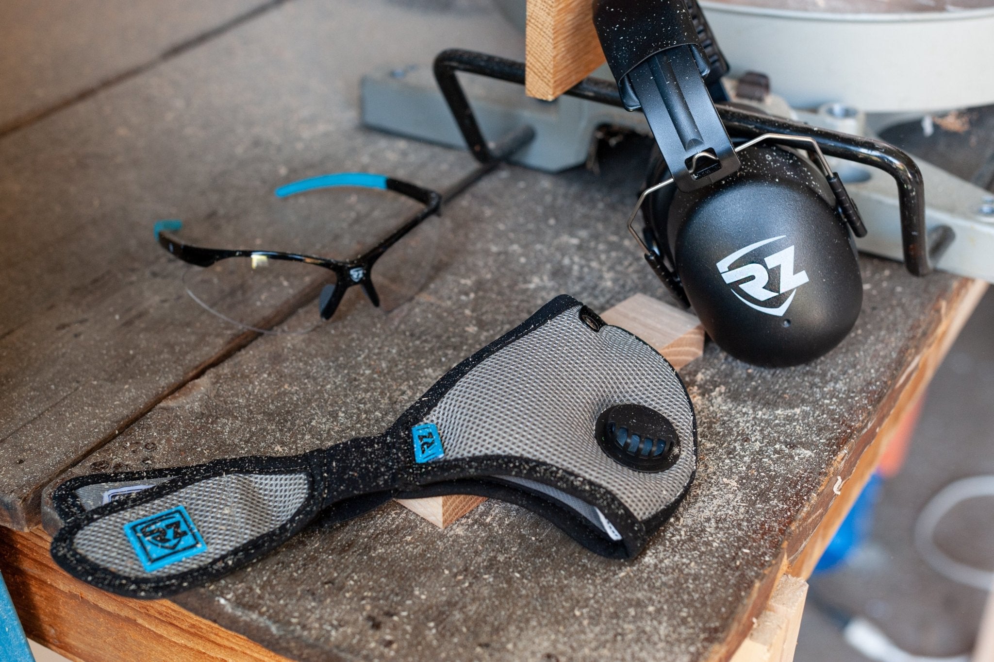 RZ Asks a Pro: Shop Safety with Popular Woodworking Editor, Logan Wittmer - RZ Mask
