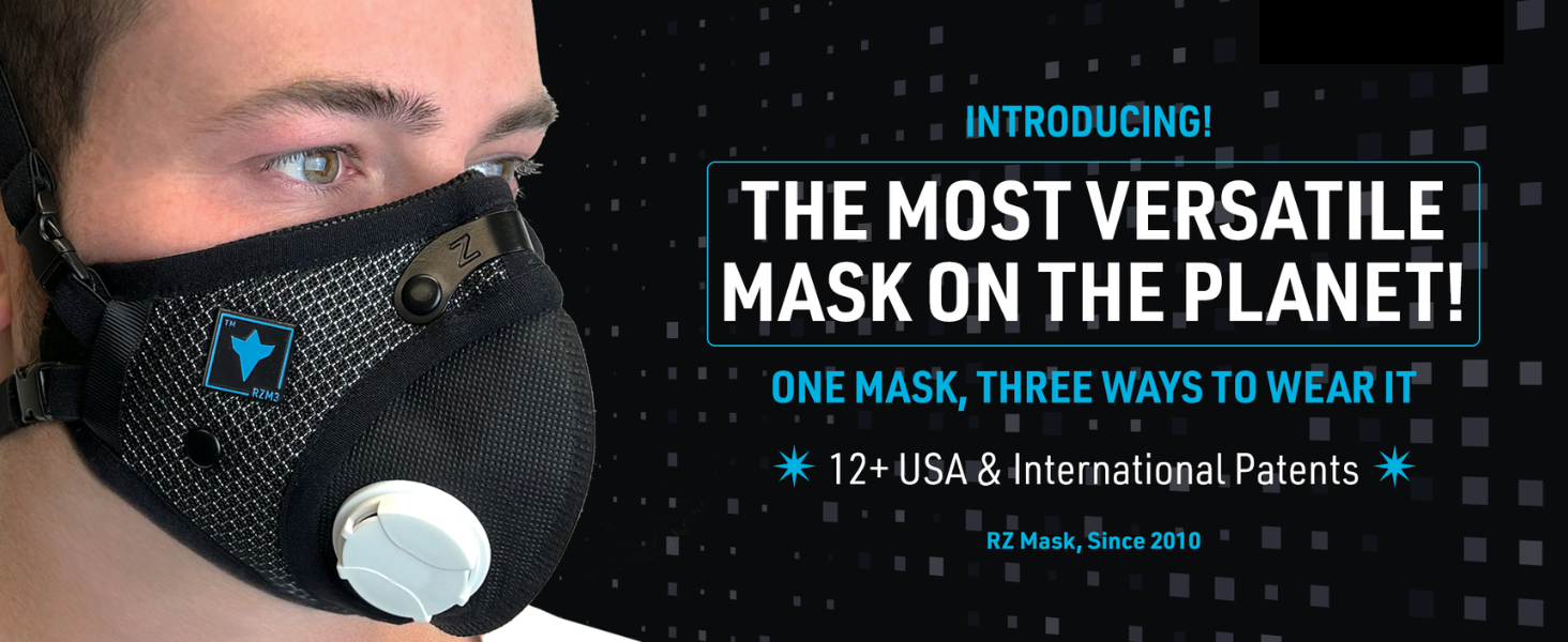 RZ Mask® | Patented & Reusable Respiratory RZM3 Masks