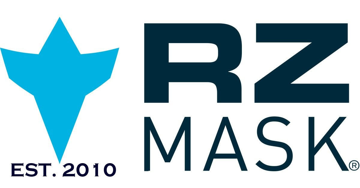 RZ Mask Logo with Shield - Est 2010