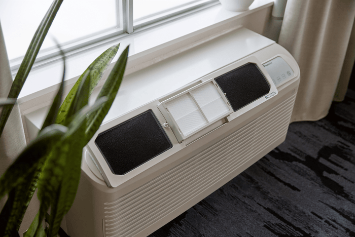 RZ AIRFlow | Air Purifying Filter for PTAC Heating & Cooling Units | True HEPA 99.97%