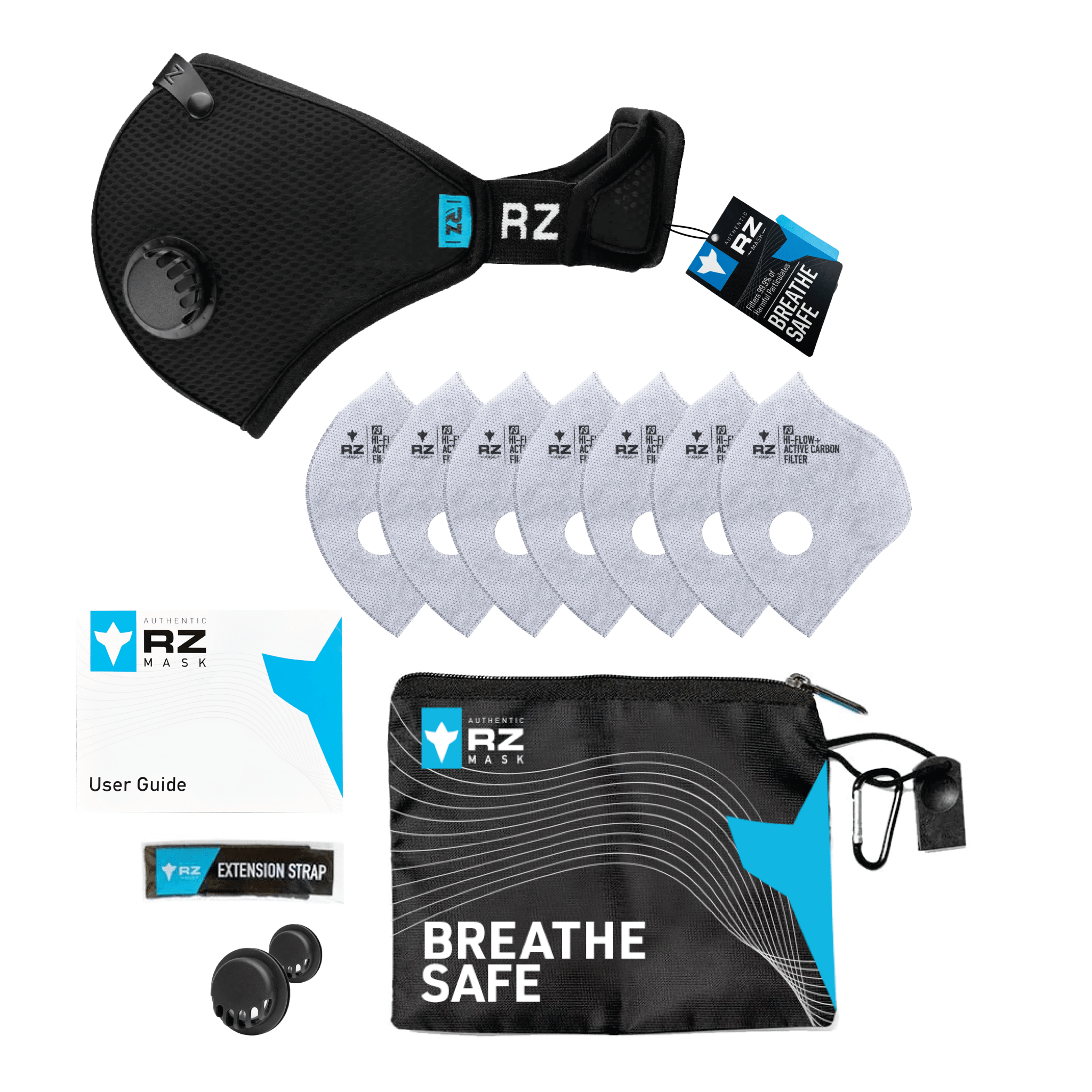 RZ Mask M2 Premium Superior Bundle *Top Seller - RZ Mask