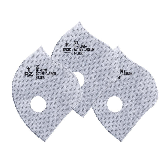RZ F3 Premium High Flow Filters 3-Pack | 99% Filtration + 50% Better Breathability | M1, M2 & M2.5
