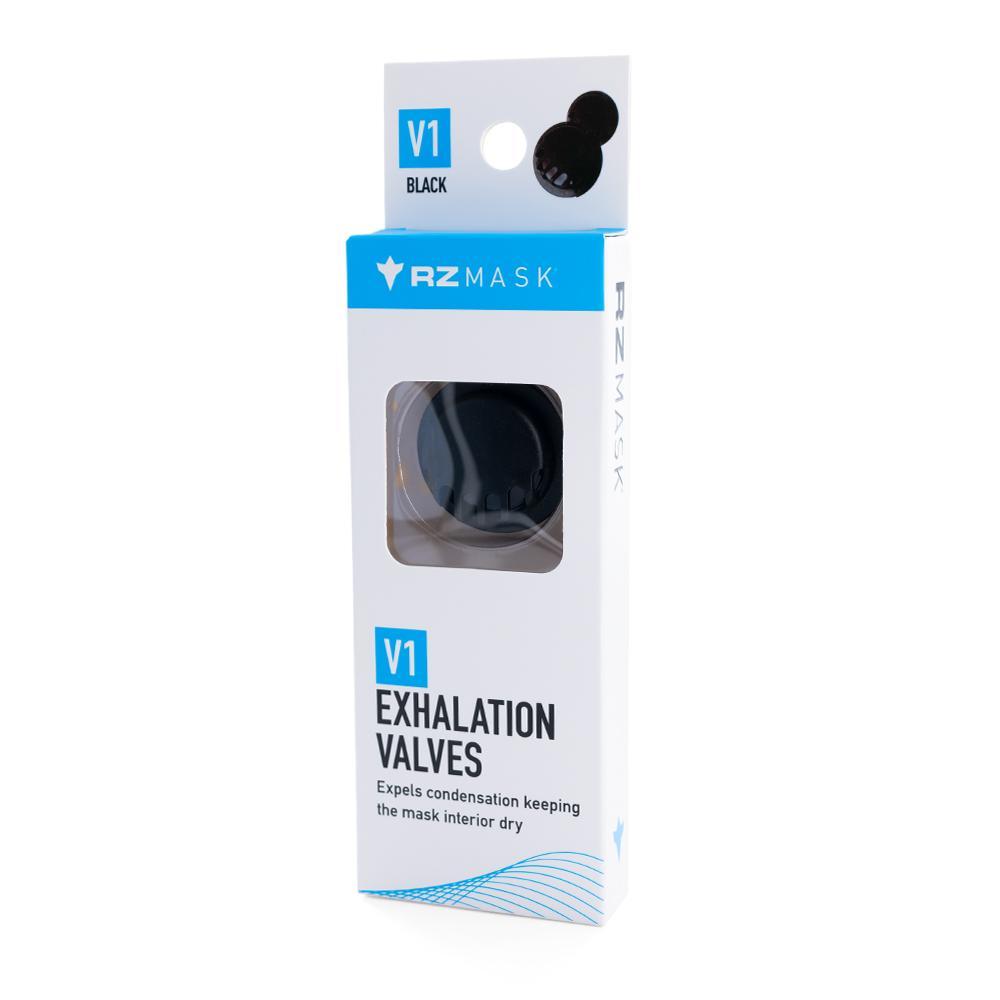 RZ Mask - V1 Exhalation Valves - Black - V1 Valve - RZ Mask