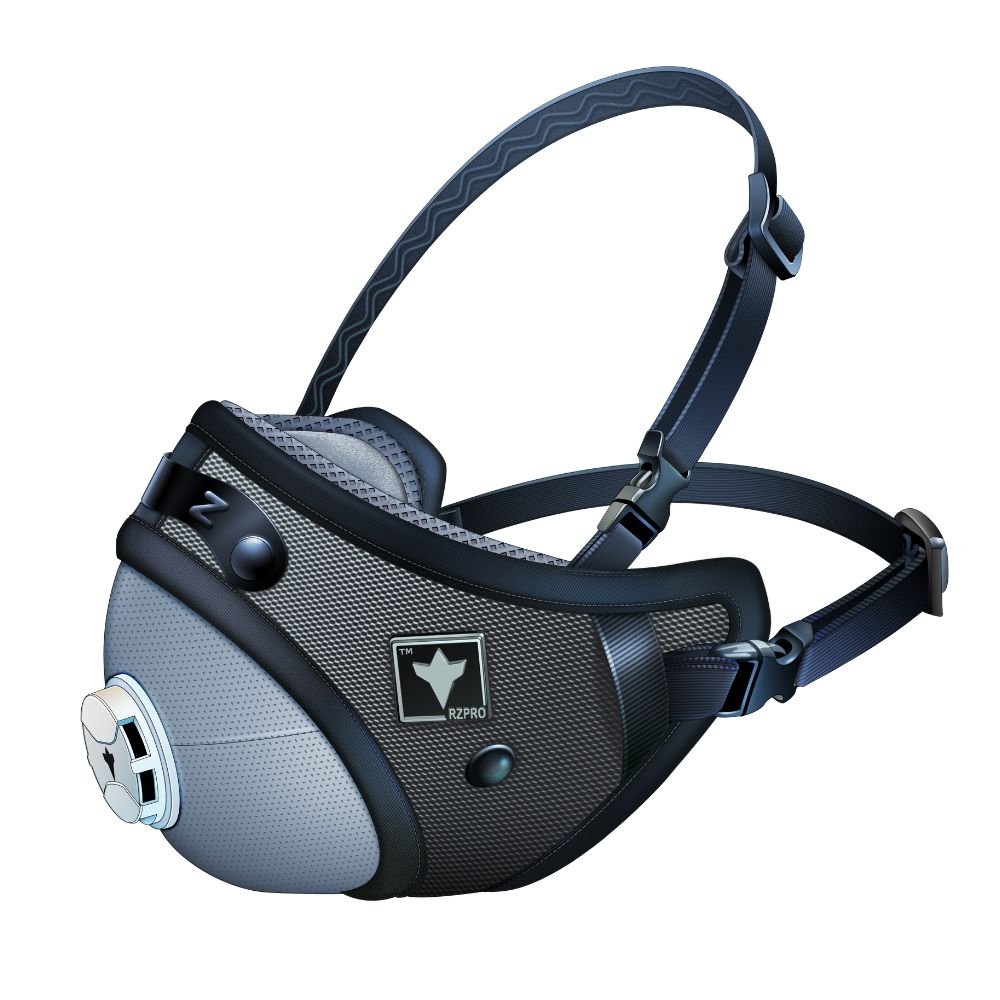 RZ PRO FFP3 Respirator / 99% Filtration & Active Carbon / RZ Secure 360 Seal™ - RZ Mask