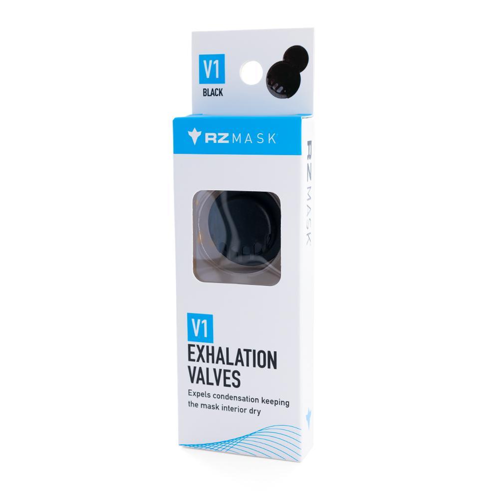 V1 Exhalation Valves - Black - V1 Valve - RZ Mask