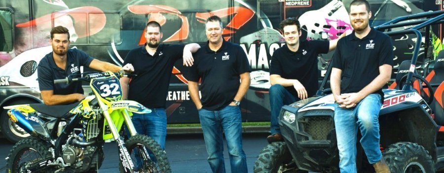 Steve Torbenson with his sons and the RZ family
