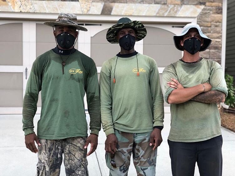 Landscapers: The Importance of Wearing an RZ Mask During Fall Cleanups - RZ Mask