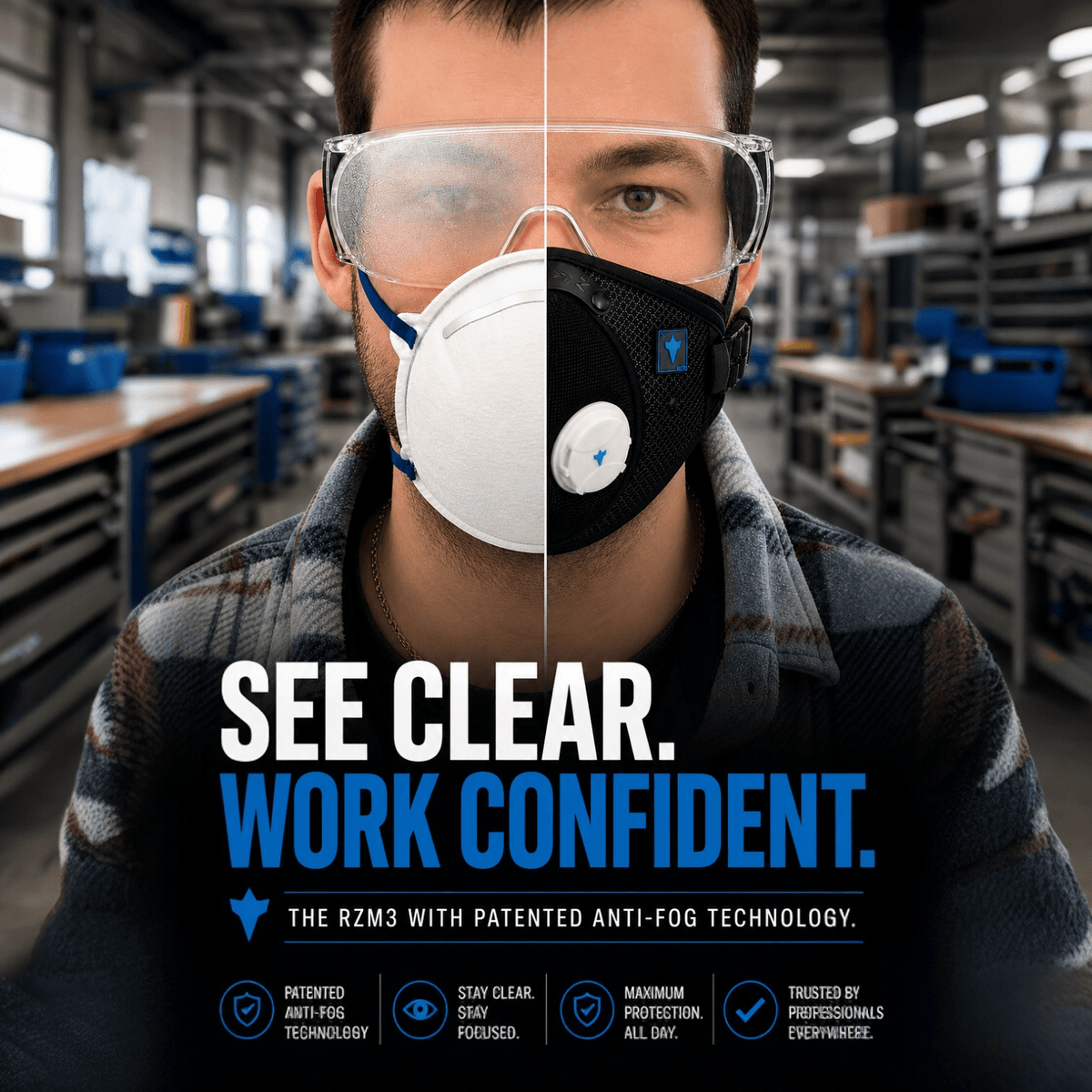 RZ SECURE 360 Seal™ | Why Mask Fit Matters More Than Filtration Rating ...