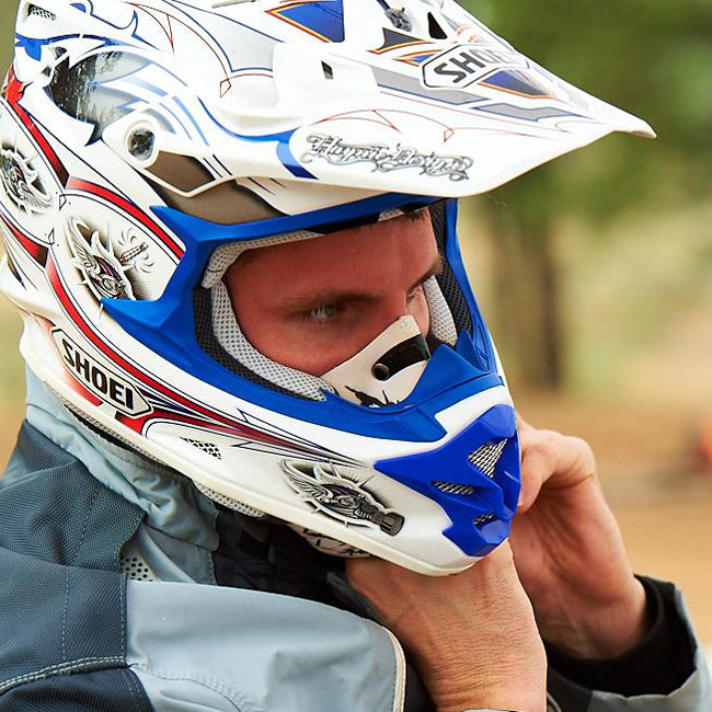 ATV Rider wearing the M1 RZ Mask