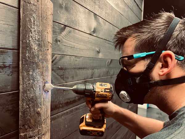 Customer wearing an RZM3 mask