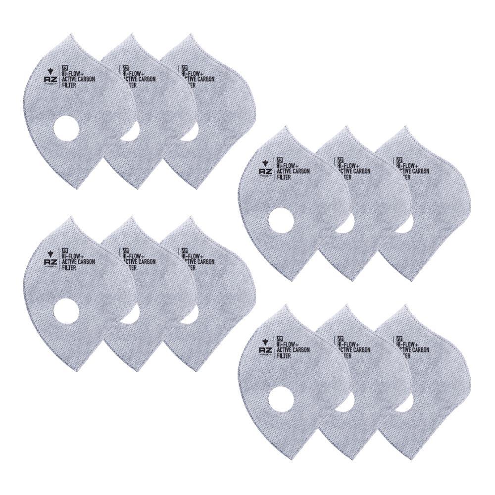 F3 High Airflow + Active Carbon Filter - 12 Pack - F3 Filter - RZ Mask