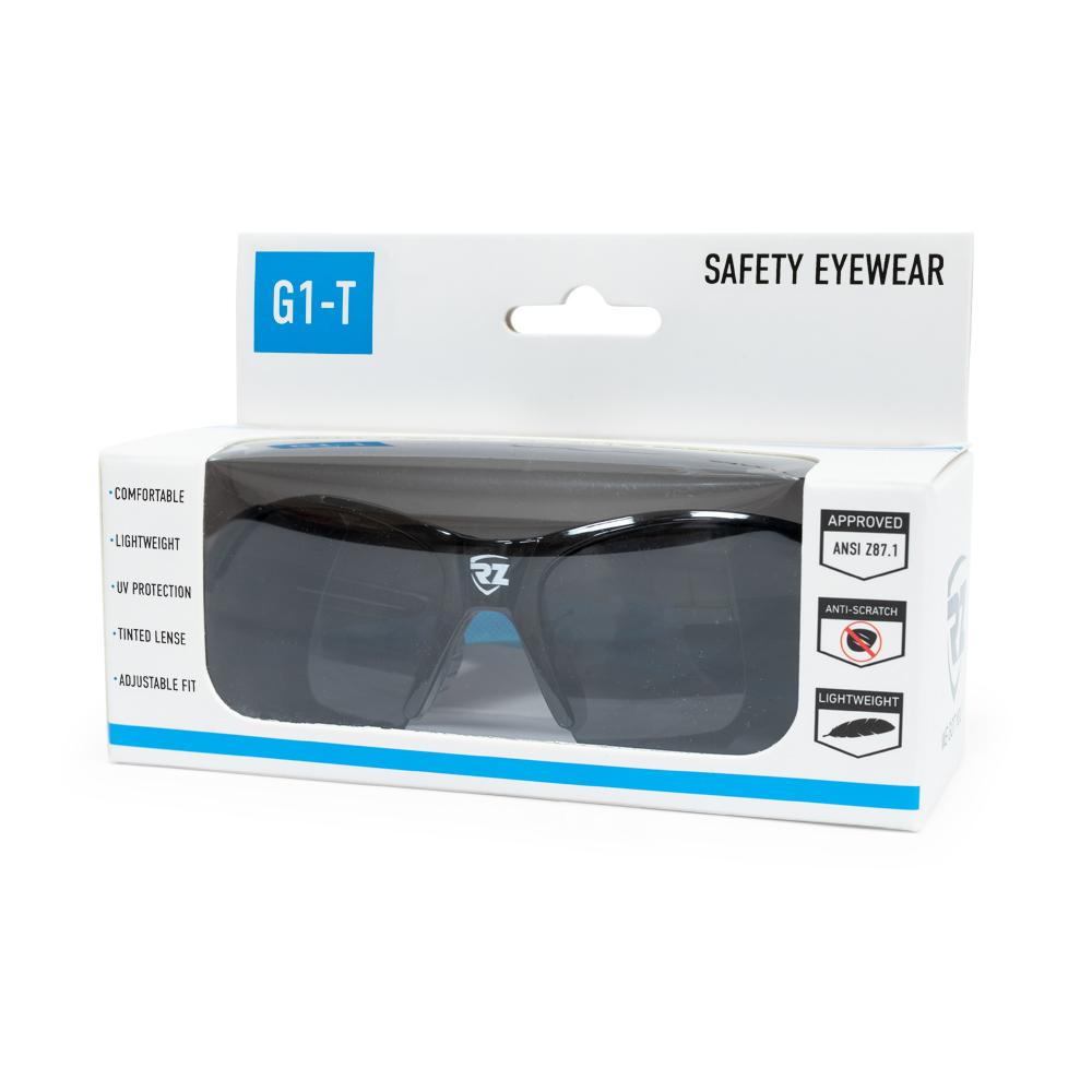 G1 Safety Glasses - Tinted - G1 Glasses - RZ Mask