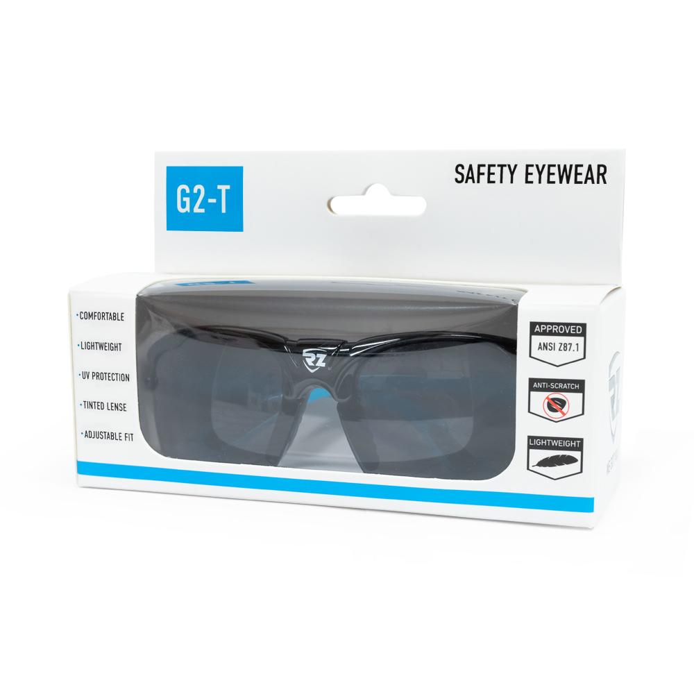 G2 Safety Glasses - Tinted - G2 Glasses - RZ Mask