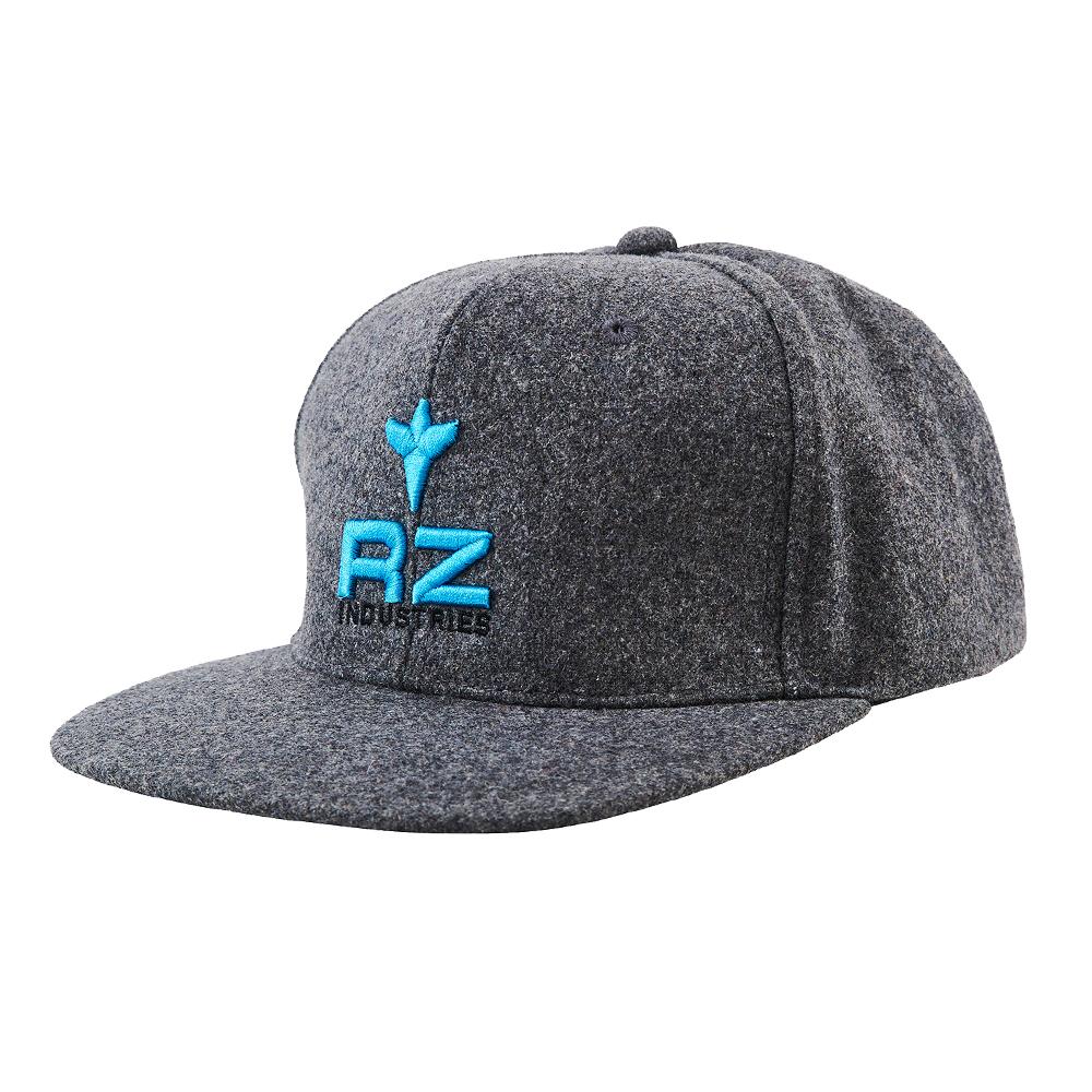 RZ Snapback Hat - Grey Wool - Hat - RZ Mask