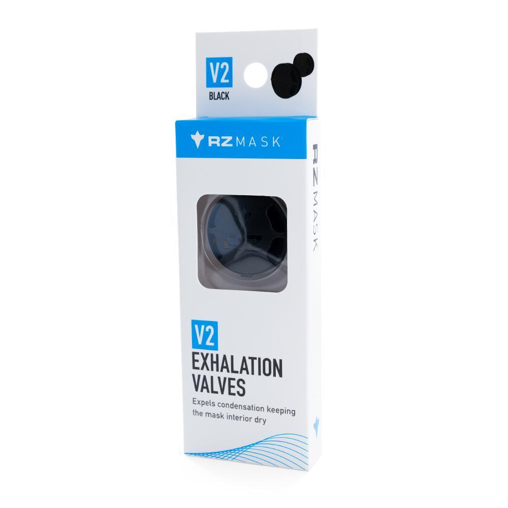 V2 Exhalation Valves - Black - V2 Valve - RZ Mask
