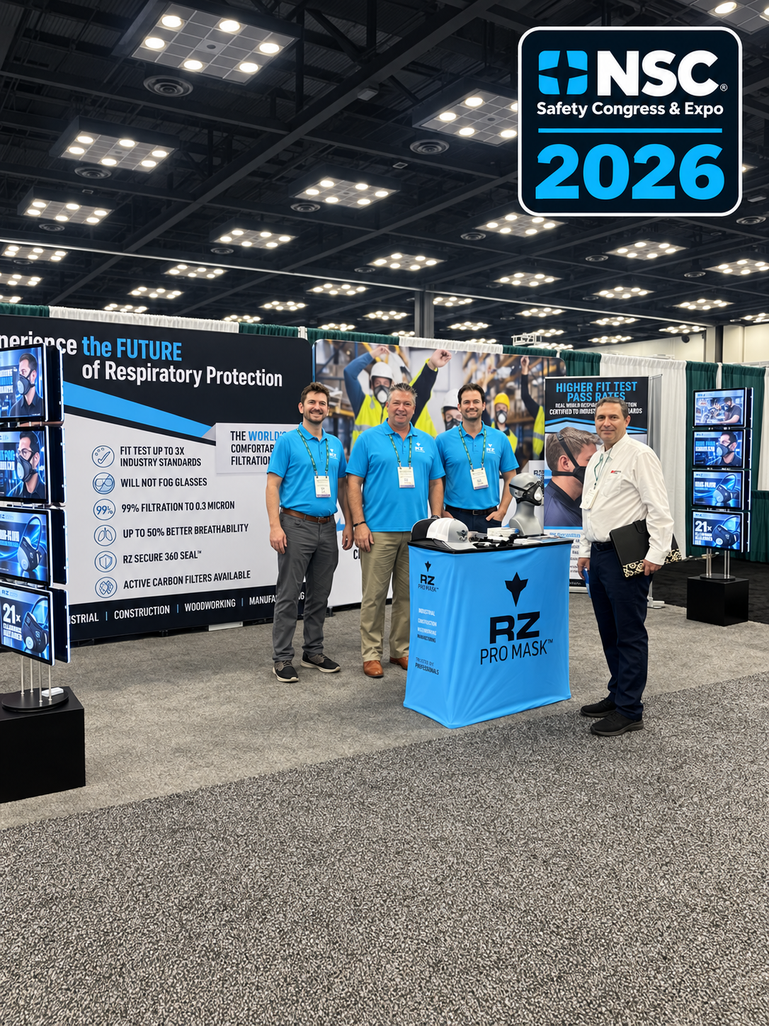 The RZ team at the 2026 NSC Safety Congress and Expo